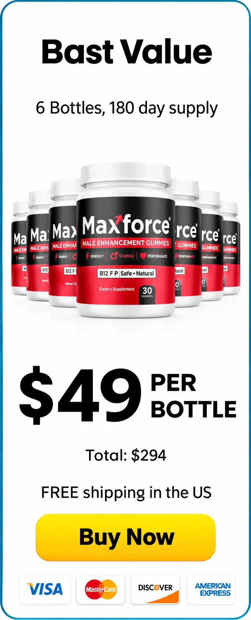 max force 6 Bottle Price